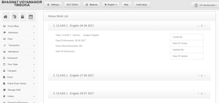 homework management for school homework management
