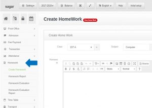 Homework list