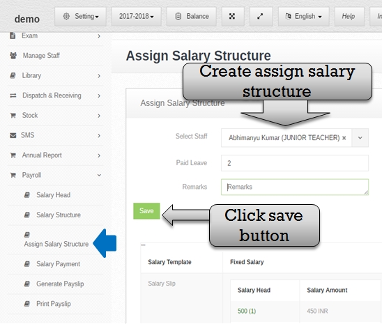 payroll assign