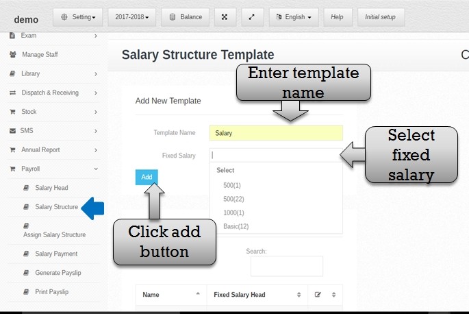 payroll salary temp