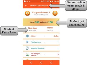 exam result
