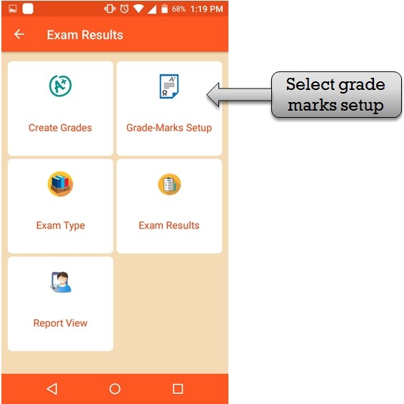 grade marks set_up