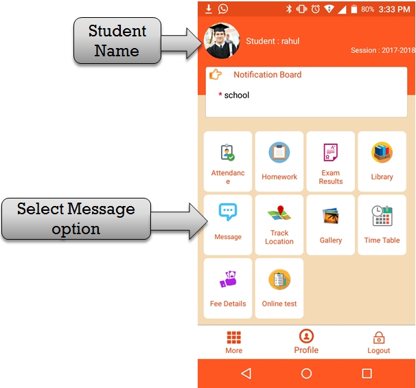 School SMS Software