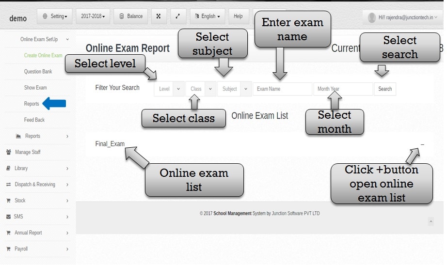 online examination management system